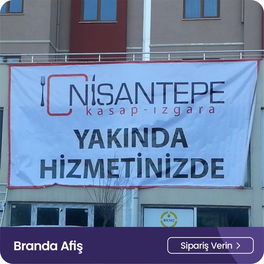 afiş branda