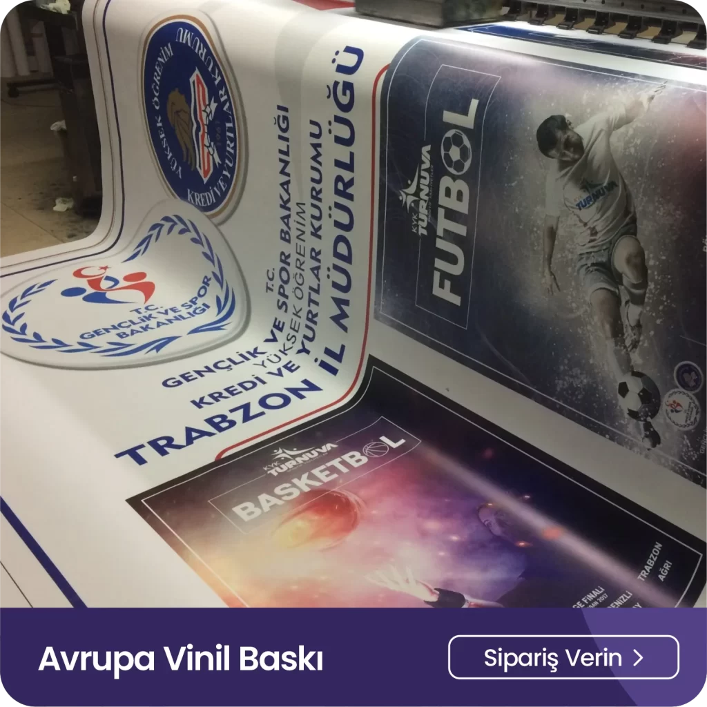 avrupa vinil baskı