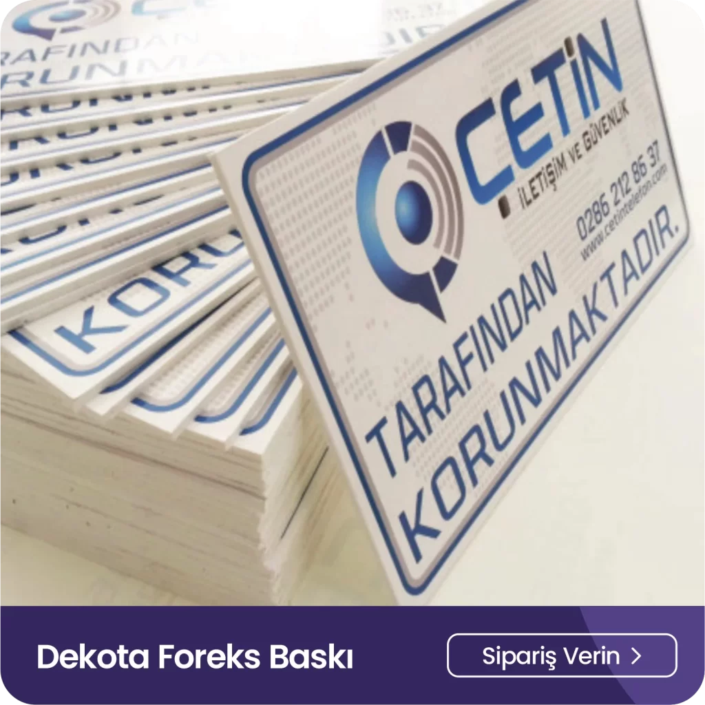 dekota foreks baskı