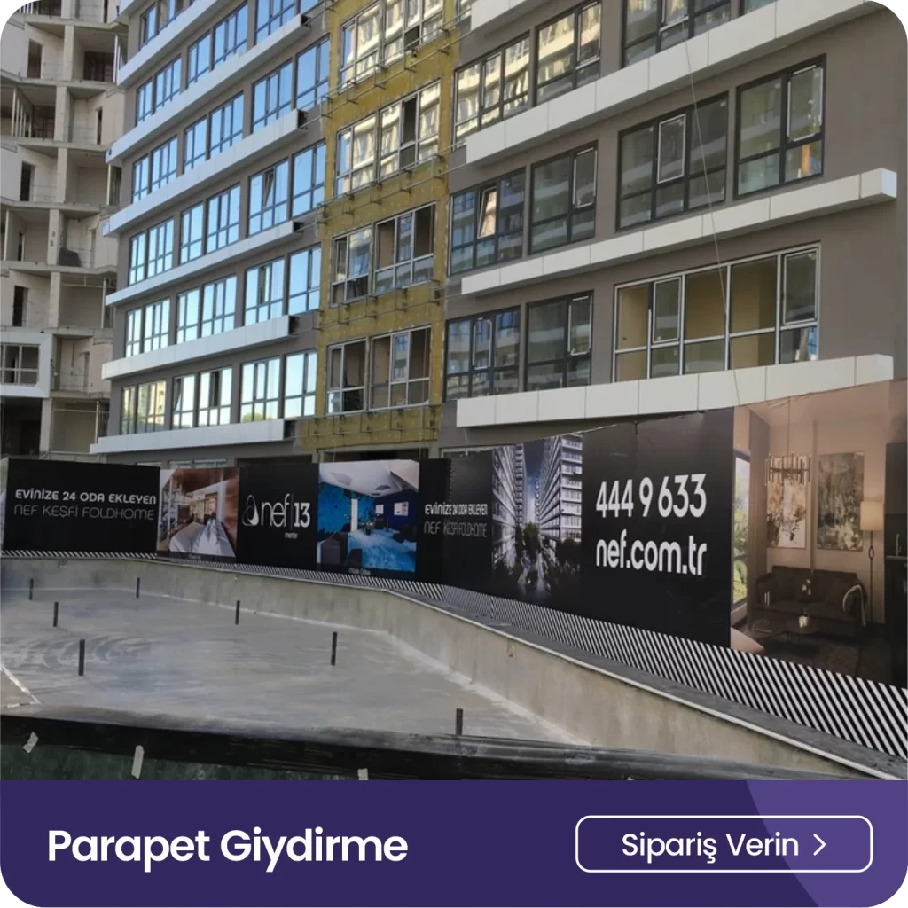 parapet giydirme reklam kaplama