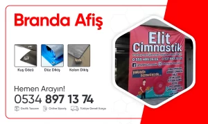 Branda afiş - branda baskı - vinil baski - afiş branda fiyatları - vinil banner - reklam brandası - afişçi