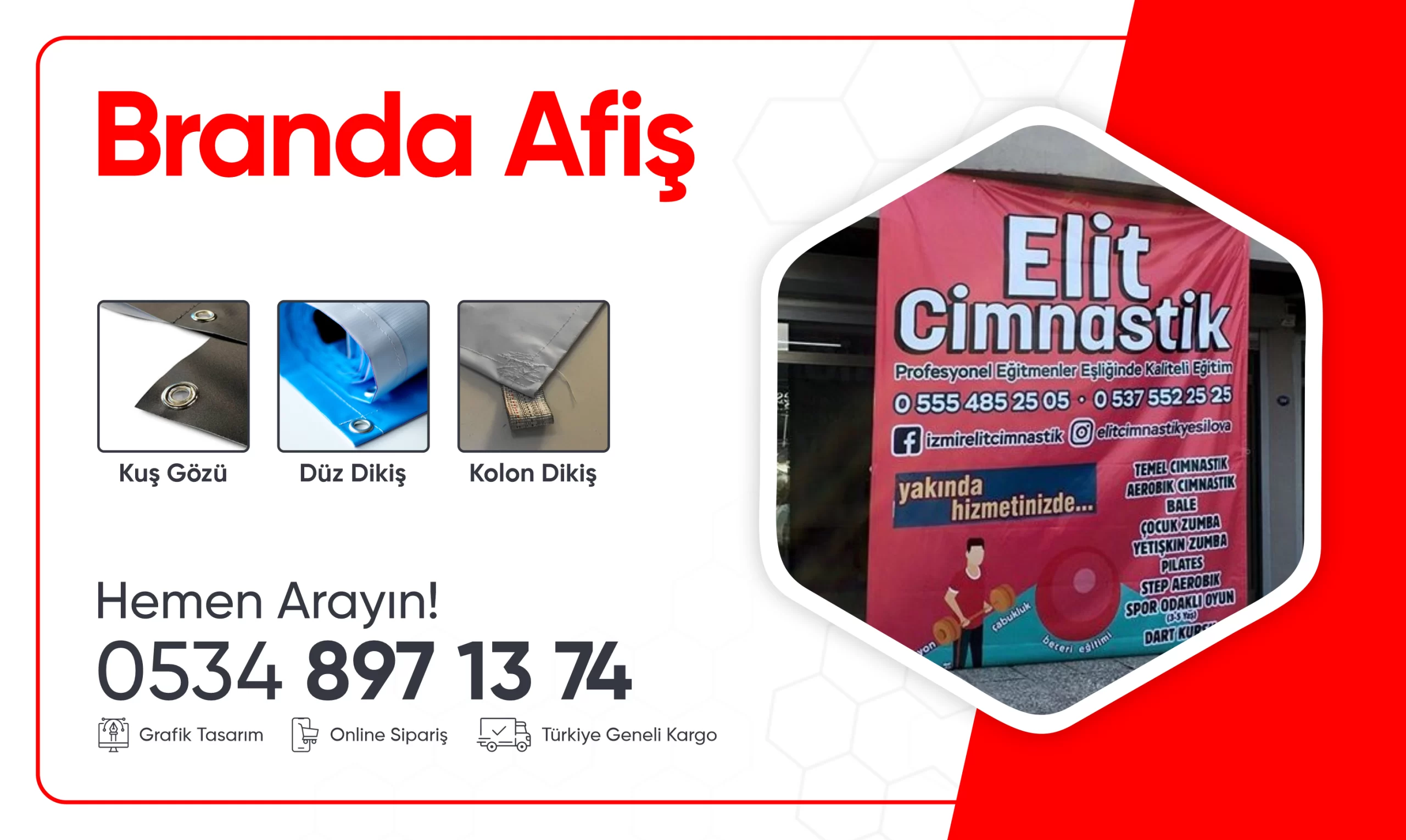 Branda afiş - branda baskı - vinil baski - afiş branda fiyatları - vinil banner - reklam brandası - afişçi