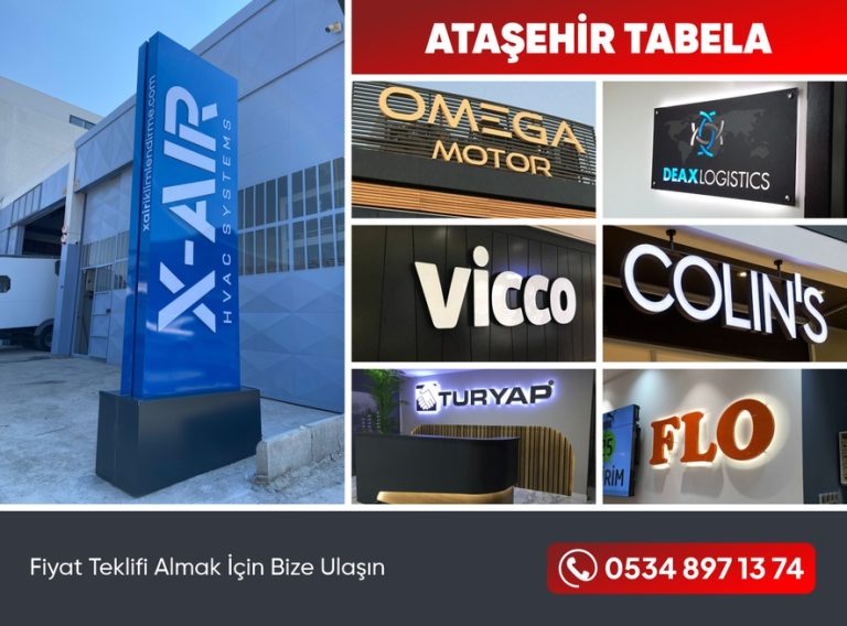 Ataşehir tabela, ataşehir tabelacı, ataşehir tabela reklam, ataşehir tabela firmaları, ataşehir en yakın tabelacı,