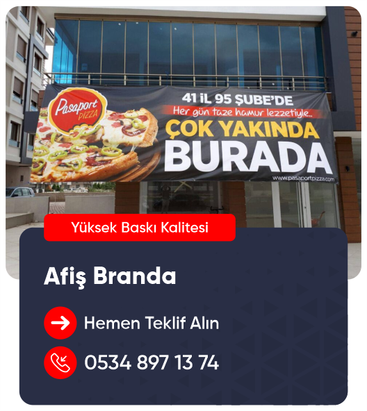 afiş branda