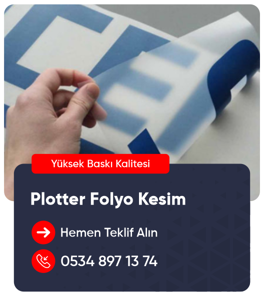 plotter folyo kesim