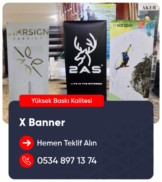 x banner stand